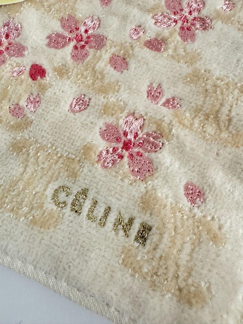 新品 未使用 】CELINE セリーヌ タオル ハンカチ 桜 - メルカリ