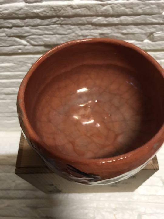 共箱 茶道具　鶴絵茶碗　和楽造　古美術　アンティーク品
