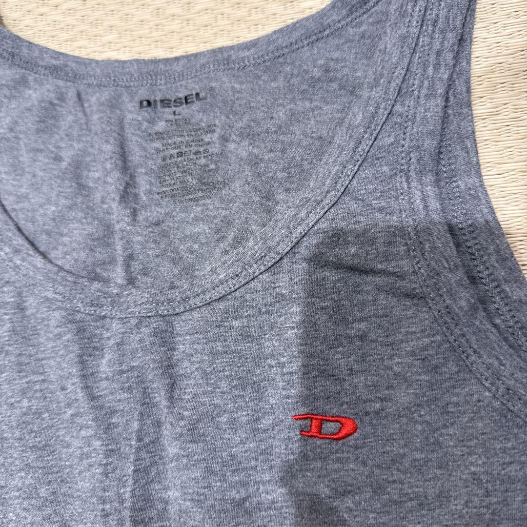DIESEL グレー タンクトップ DIESEL グレー タンクトップ S - メルカリ