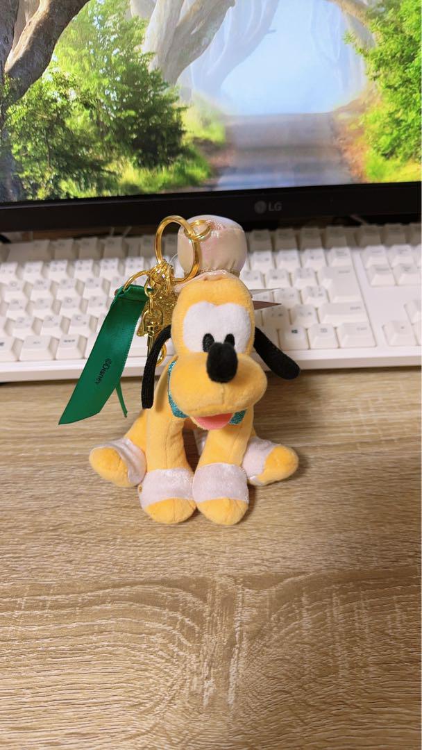 プルートぬいぐるみ ぬいぐるみキーチェーン セット ディズニーストア ディズニーストア 25周年 ミッキーミニープルートぬいぐるみキー