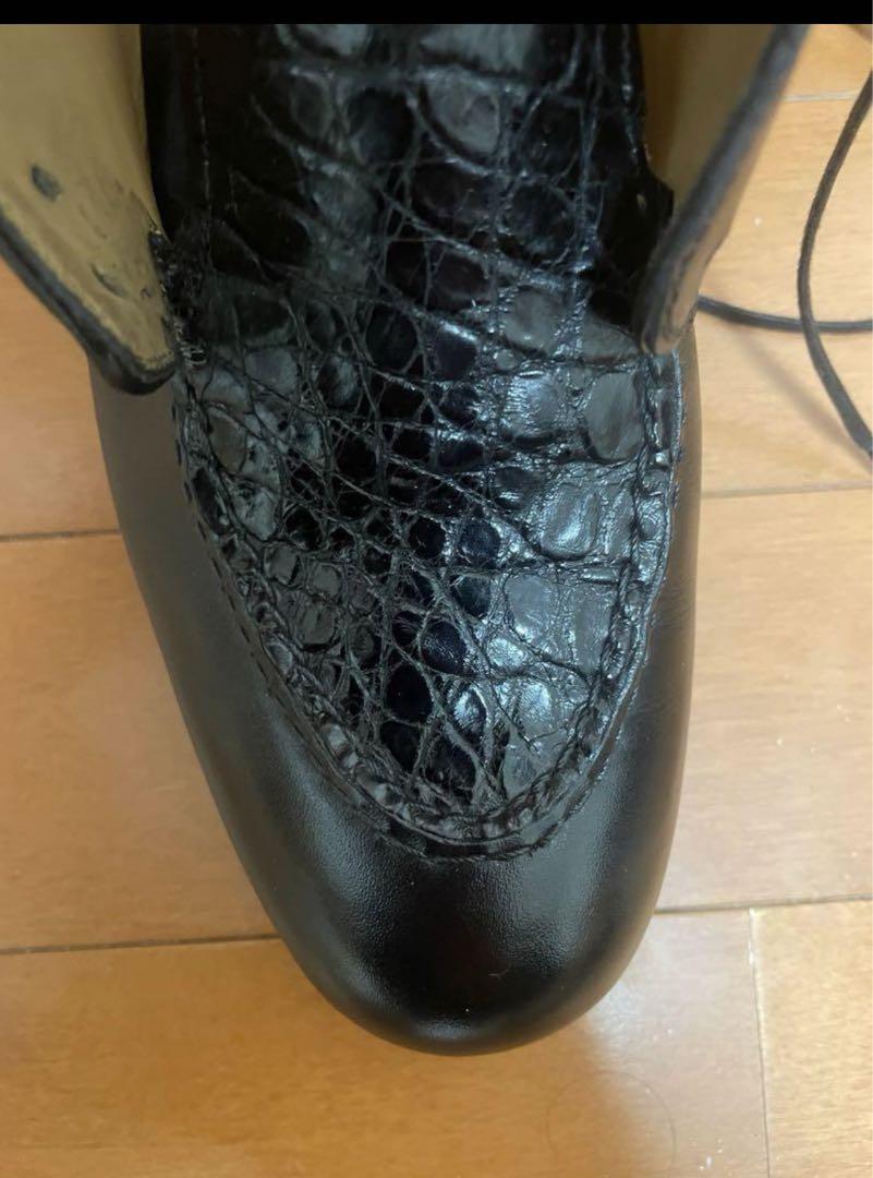 Le Yucca’s レユッカス U-Tip Shoes クロコダイル