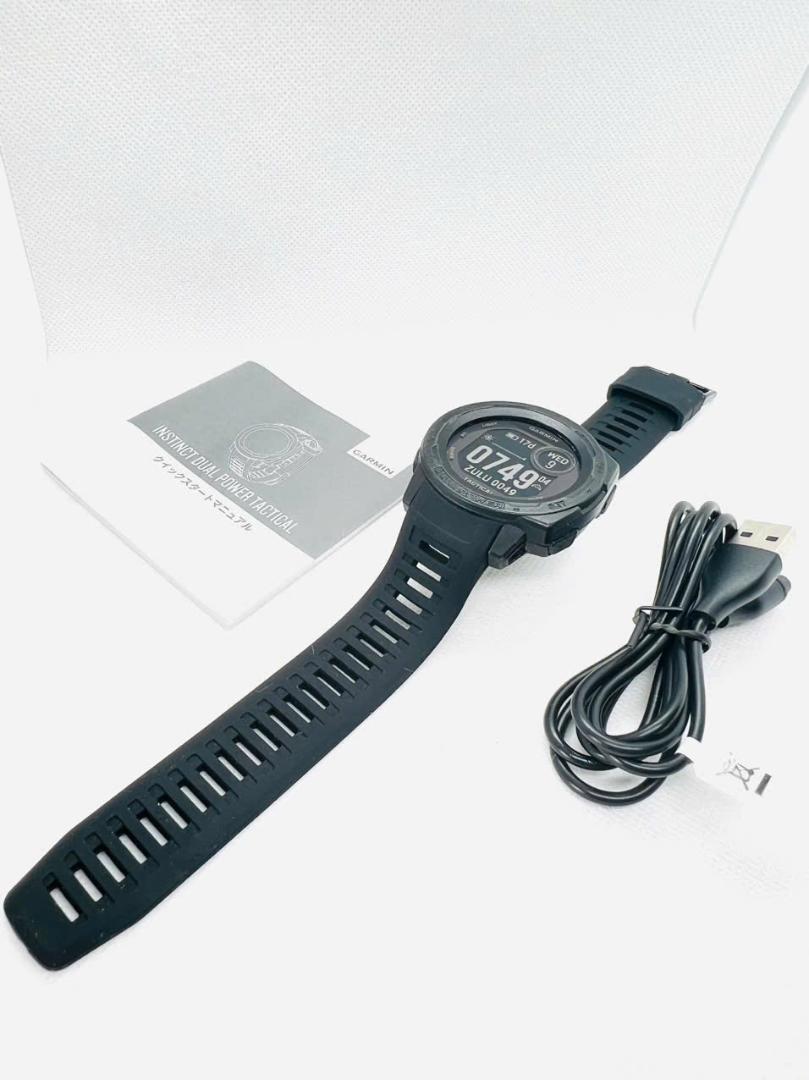 【美品】Garmin Instinct Dual Power Tactical