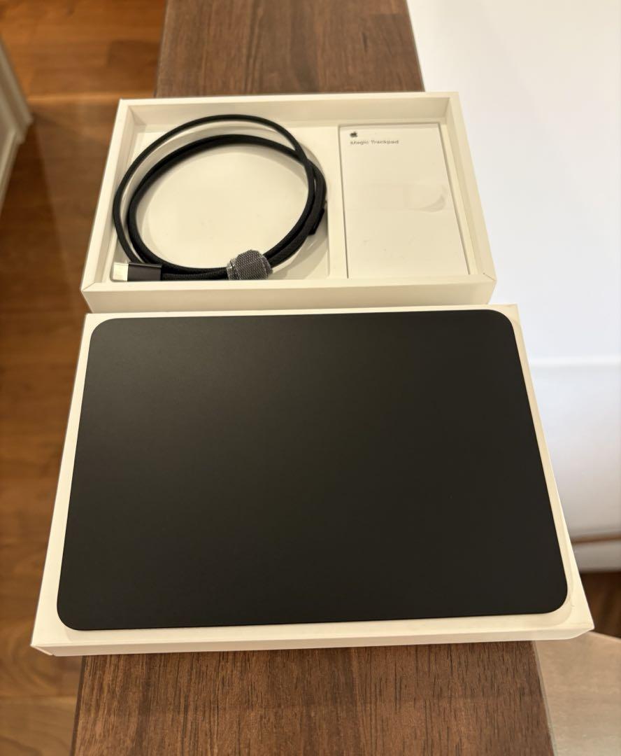 【新品未開封】Apple Magic Trackpad MXKA3ZA/A 未開封 / 新品】最新ブラック USB-C Apple Magic Trackpad