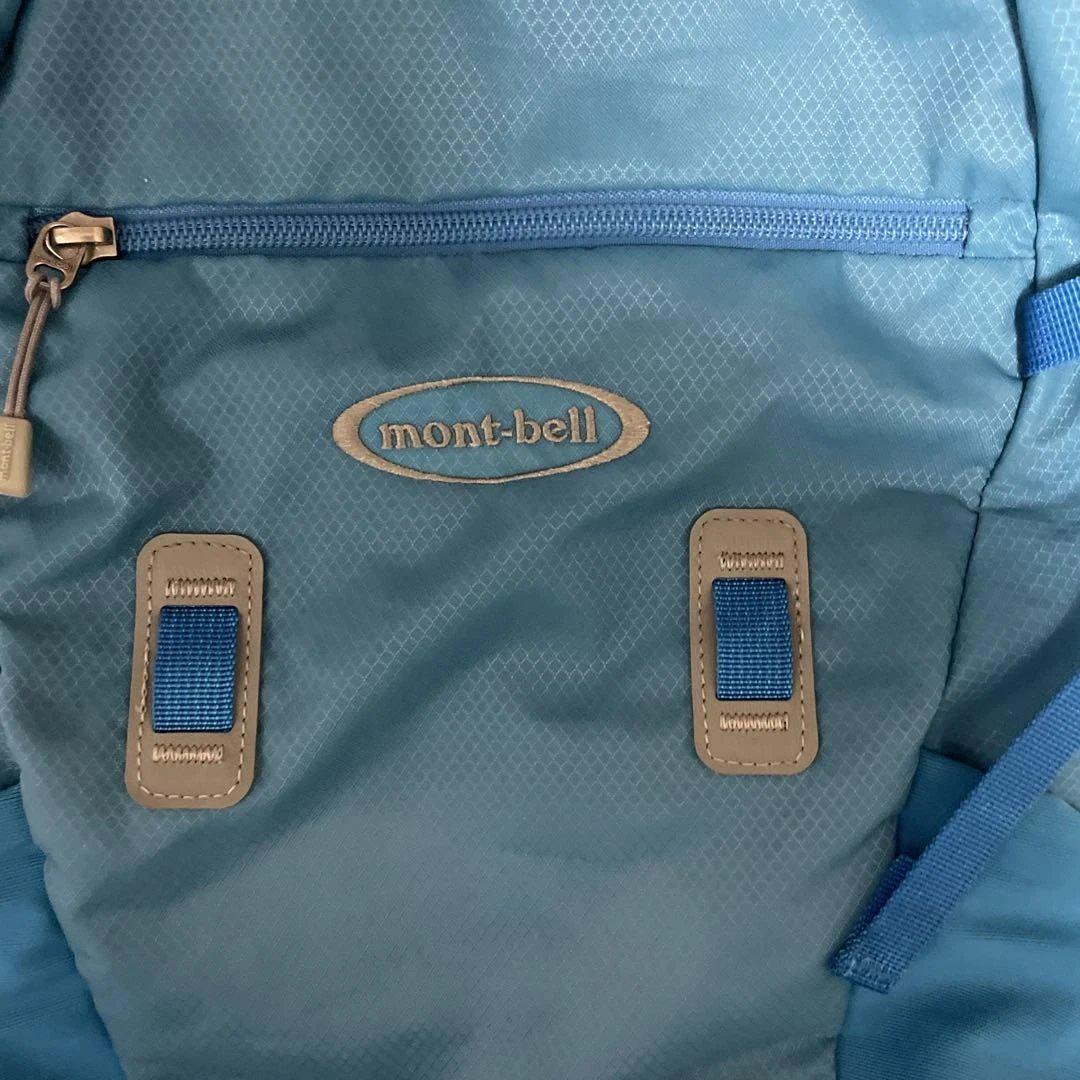 【美品】モンベルリュック￼青15