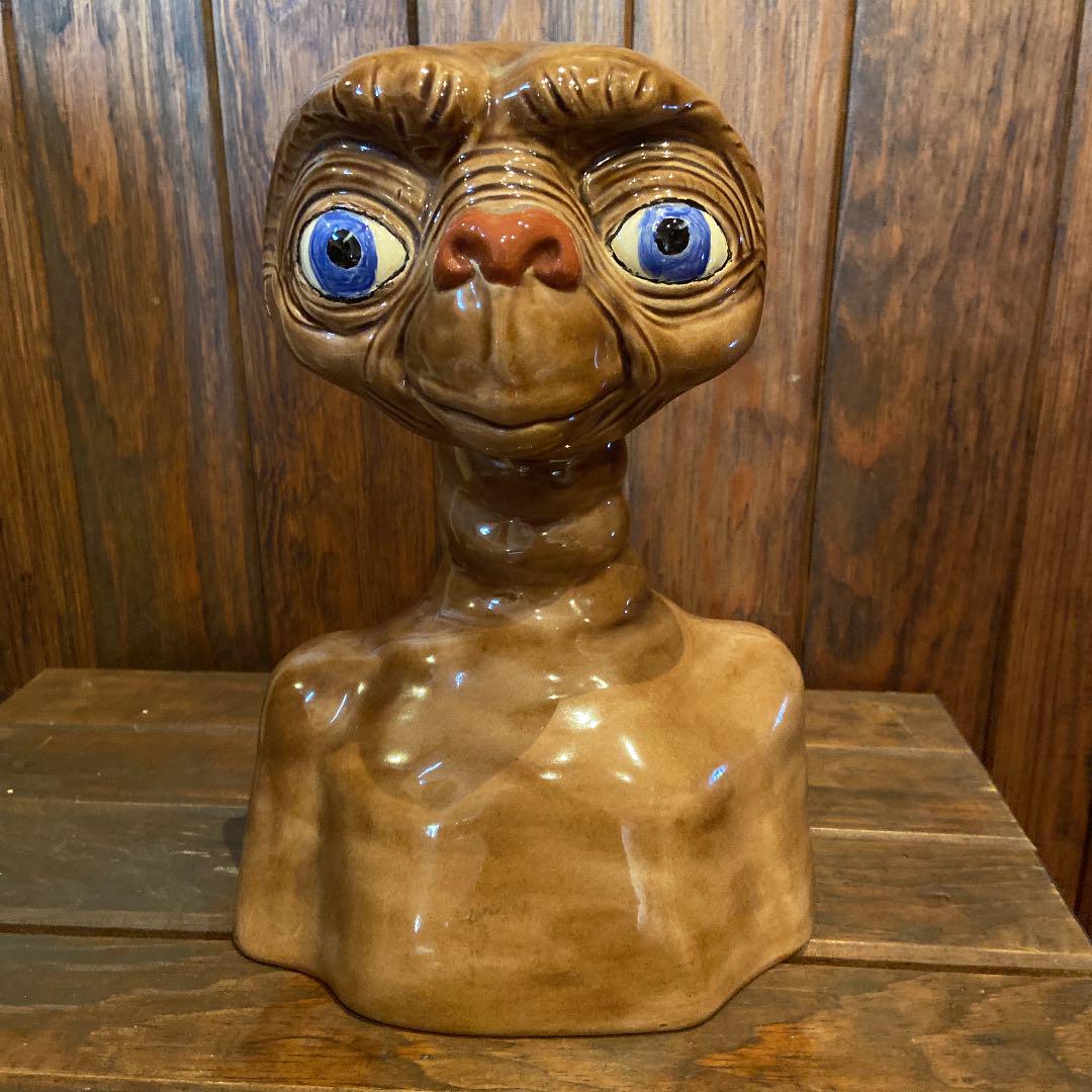 Amazon.co.jp: レア 当時物 Vintageビンテージ E.T. 貯金箱