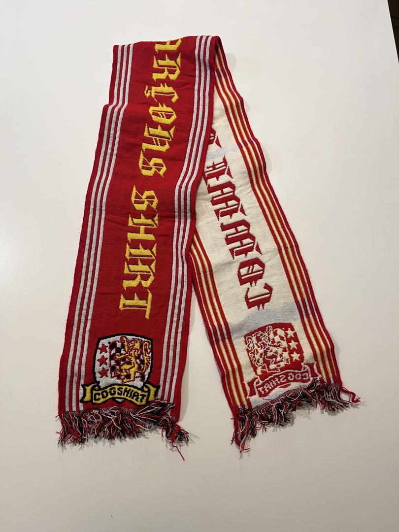 アーカイブ　コムデギャルソン　シャツ　サッカー　マフラー コムデギャルソン シャツ サッカーマフラー - メルカリ