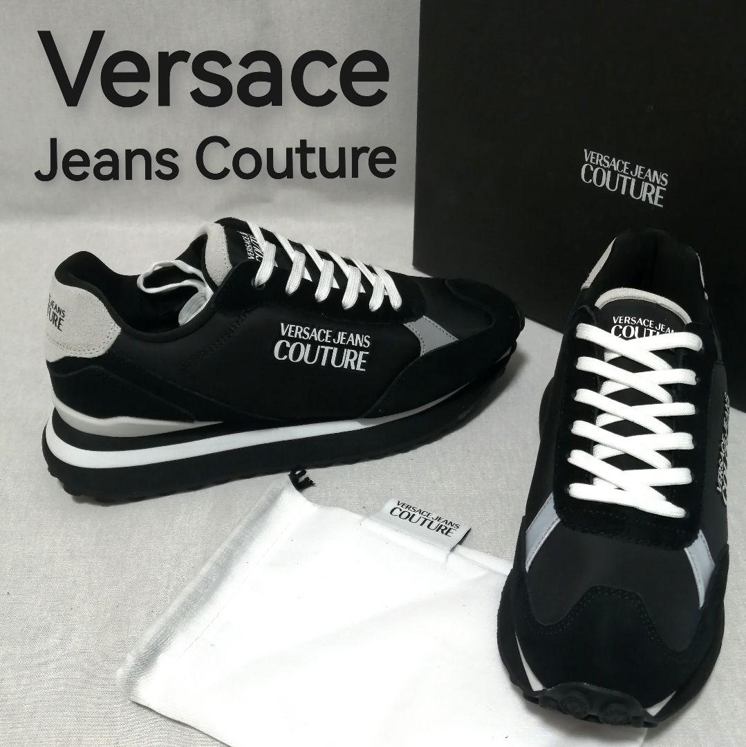 ♂新品・スニーカー【Versace Jeans Couture】black　42