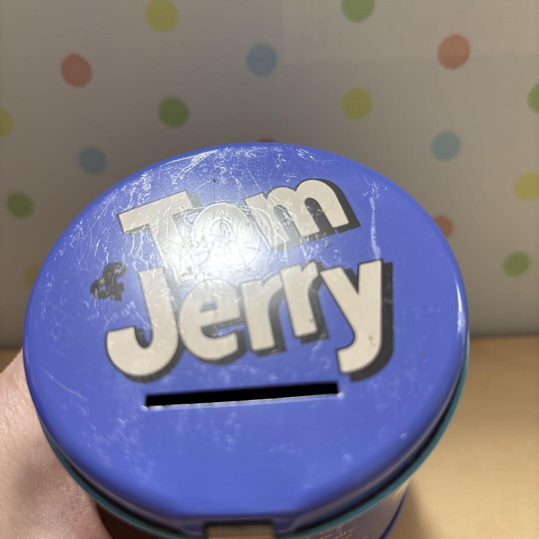 【希少】【レトロ】【昭和】【レア】 トムとジェリー 缶缶 貯金箱