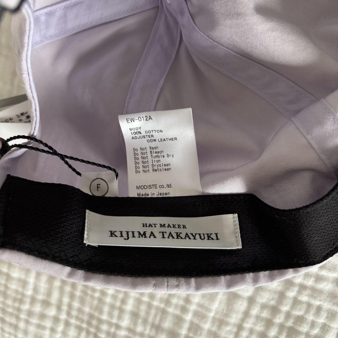 【新品未使用】KIJIMA TAKAYUKI 6PANEL CAP
