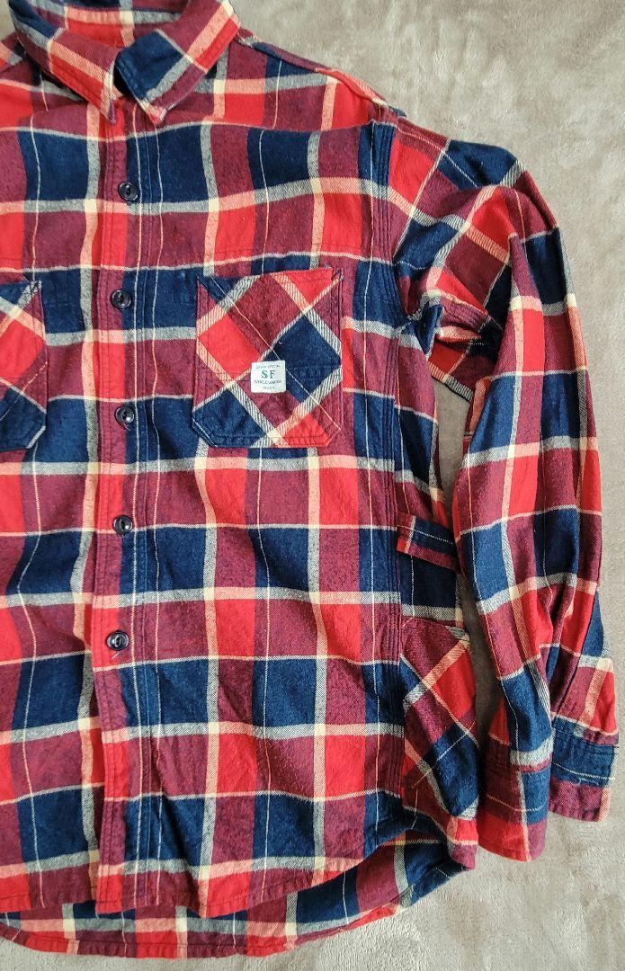 Sassafras チェックシャツ