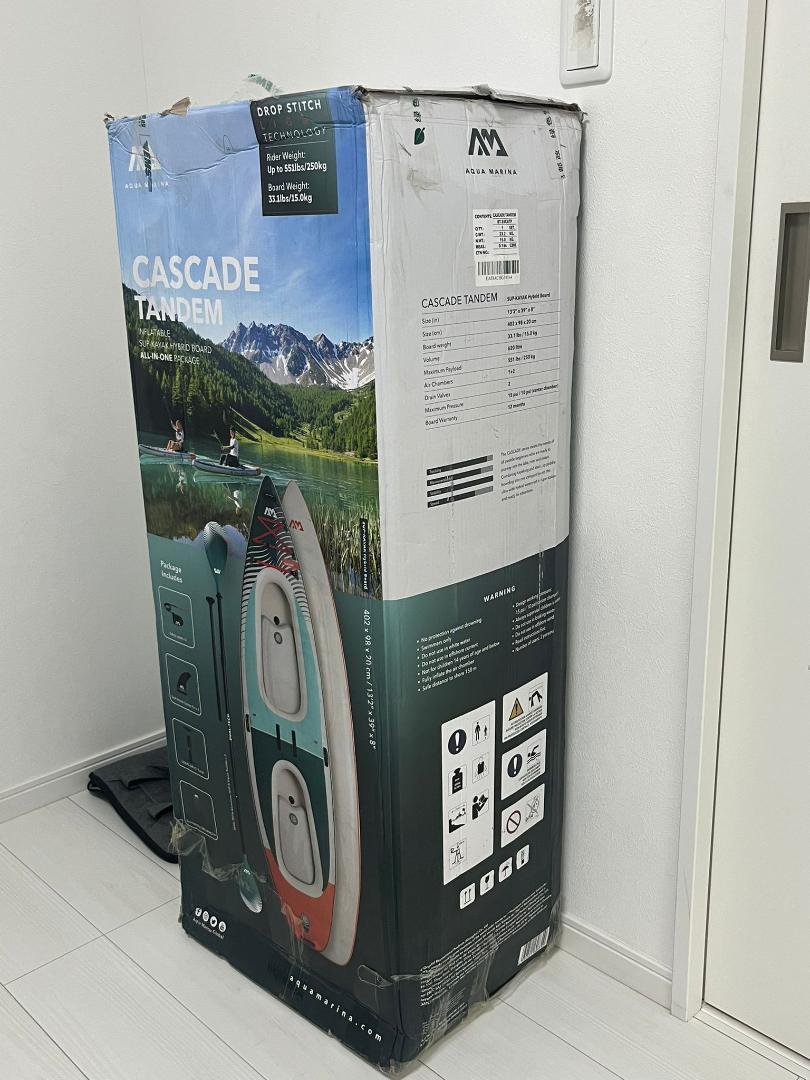 最新アクアマリーナ CASCADE スタンドアップパドルボード カヤック SUP