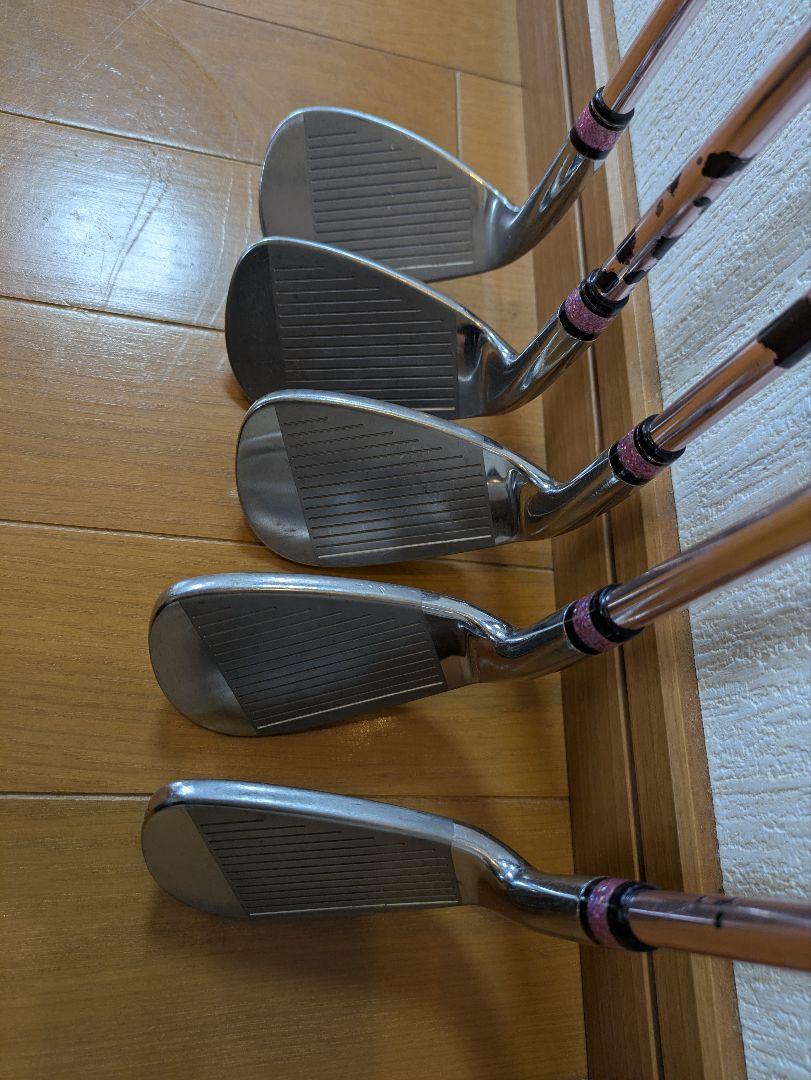 YONEX レディース　アイアン 5本セット　L 右利き