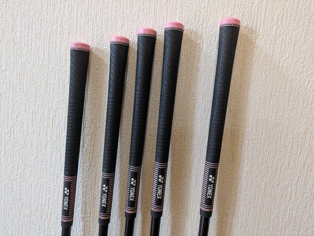 YONEX レディース　アイアン 5本セット　L 右利き