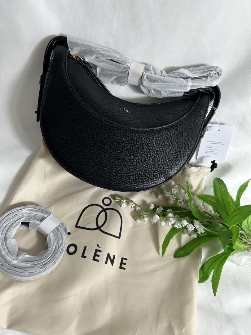 美品POLENE Numéro Dix モノクローム ポレーヌ ショルダーバッグ awardsandwinners.com
