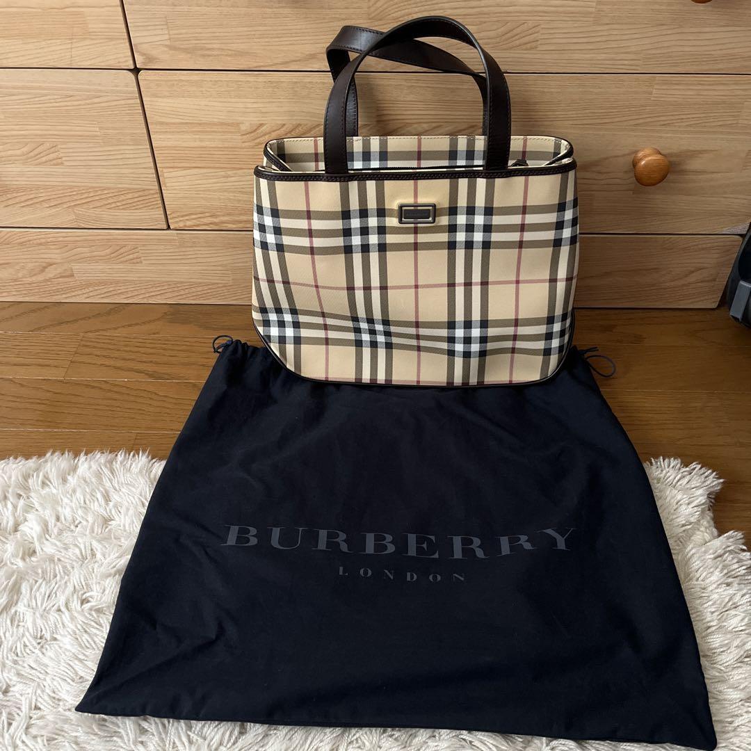 BURBERRY バーバリー トートバッグ 保存袋付き