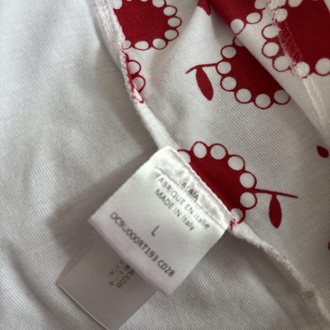 ALAÏA PARIS 半袖Tシャツ ホワイト　美品