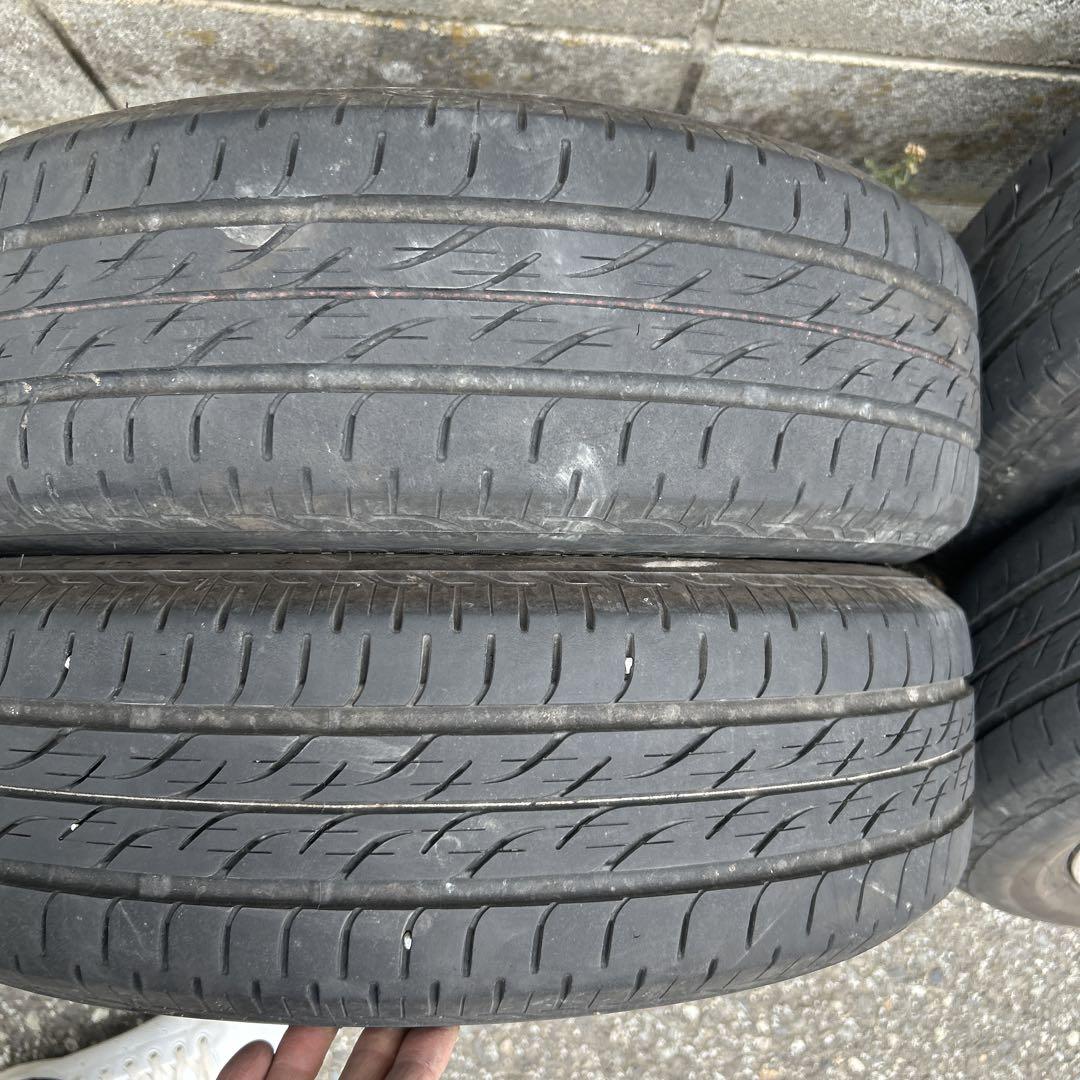 155/65R14 アルミホイールとタイヤ②２本分