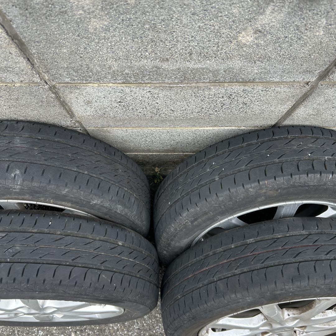 155/65R14 アルミホイールとタイヤ②２本分