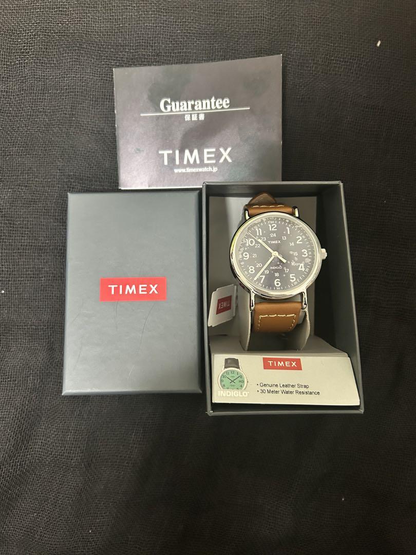 【新品】TIMEX TW2R42500 Weekender レザーベルト