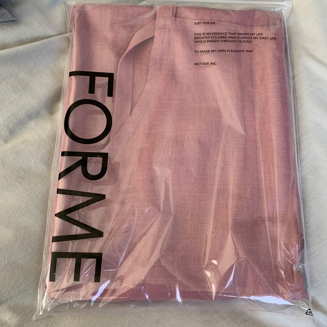 FORME 東原亜希　エプロン　ピンク 東原亜希 FORME BUYNOW 2024 エプロン