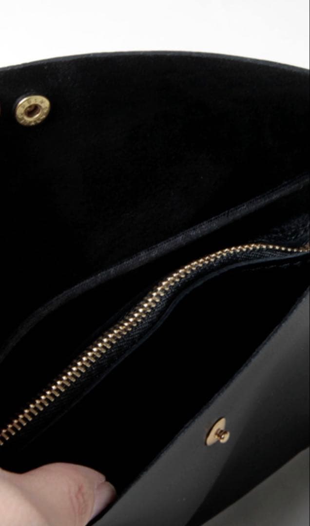 未使用　MARINE DAY ゴートスキン ポーチ ショルダー バッグ