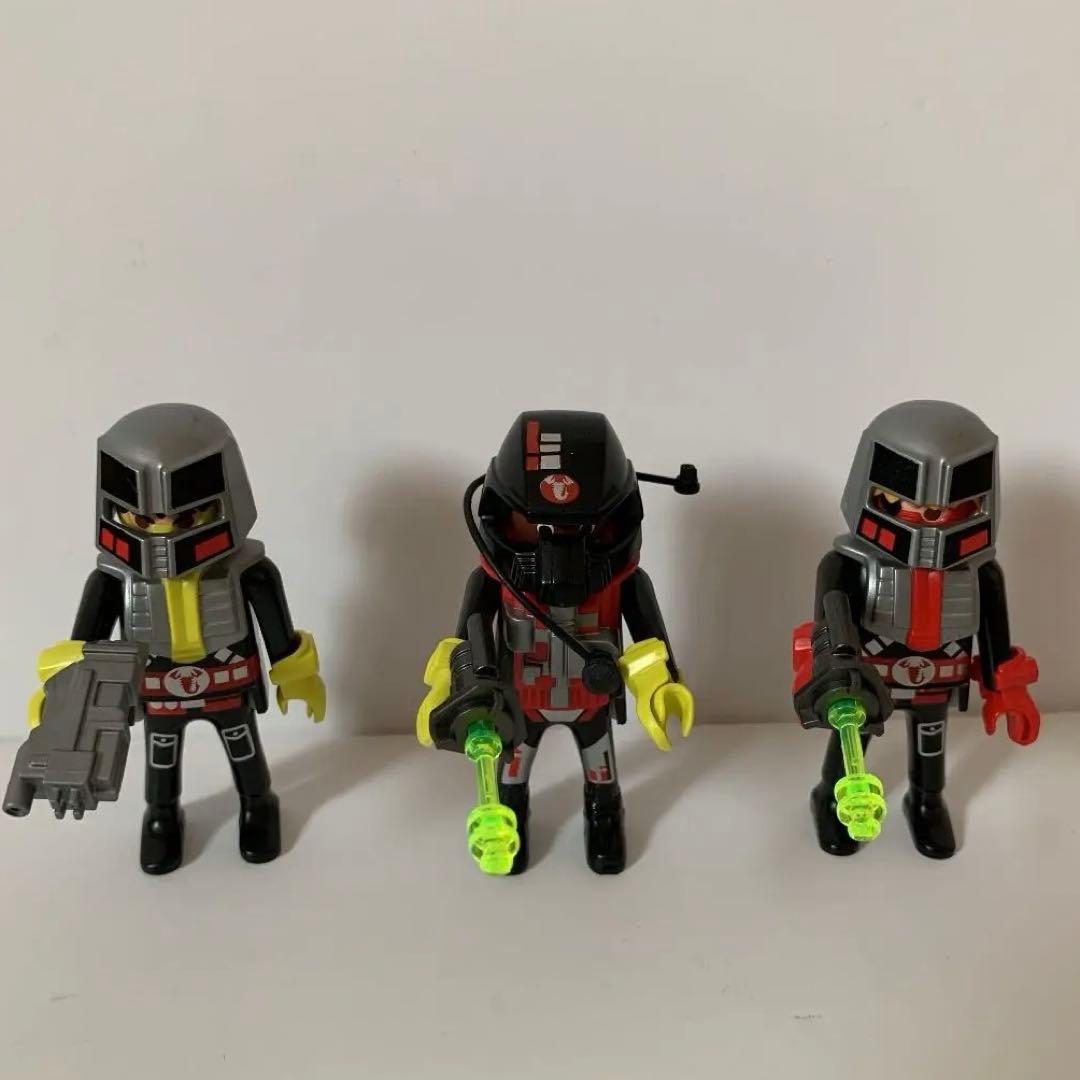 プレイモービル スペースパイレーツ 3体セット メルカリ