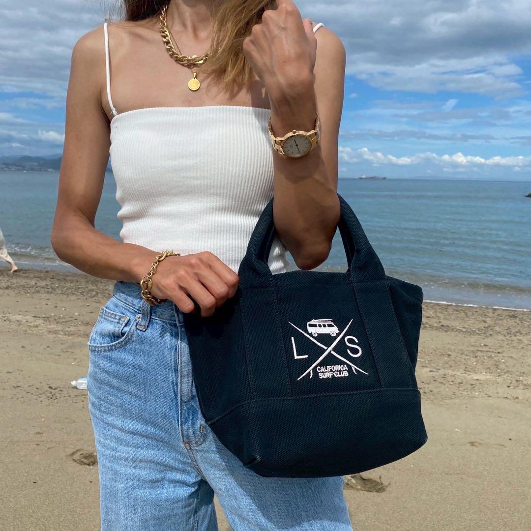 正規品　LUSSO SURF ミニトートバッグ　ブラック　送料込み 正規品 LUSSO SURF ミニトートバッグ ブラック 送料込み - メルカリ
