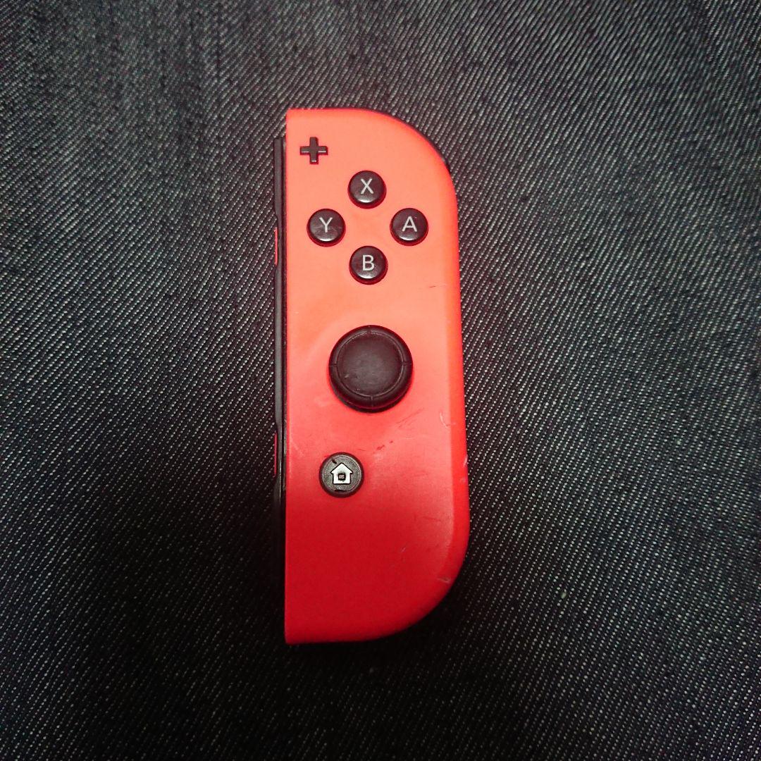 ジャンク品　Nintendo Switch ネオンレッド ニンテンドースイッチ ジョイコン ネオンレッド 赤 ジャンク品