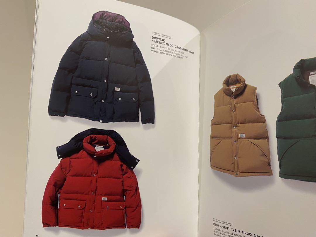 【ラッピング不可】 WTAPS DOWN JK GROSGRAINダウンジャケット キャメル ジャケット・アウター