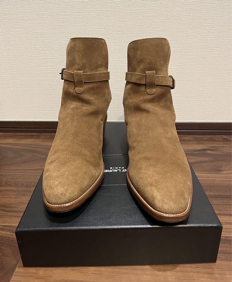 ★大幅値引中★SAINT LAURENT ワイアットジョッパーブーツ　エディ