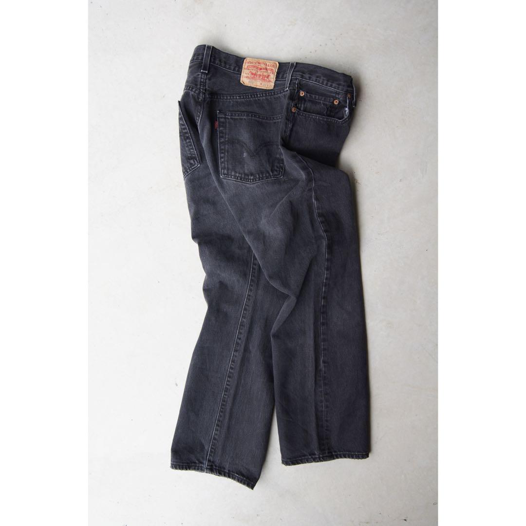 Levi's 501 ブラックデニム W32 L30 LEVI'S 501 ブラック デニムパンツ W32 L30