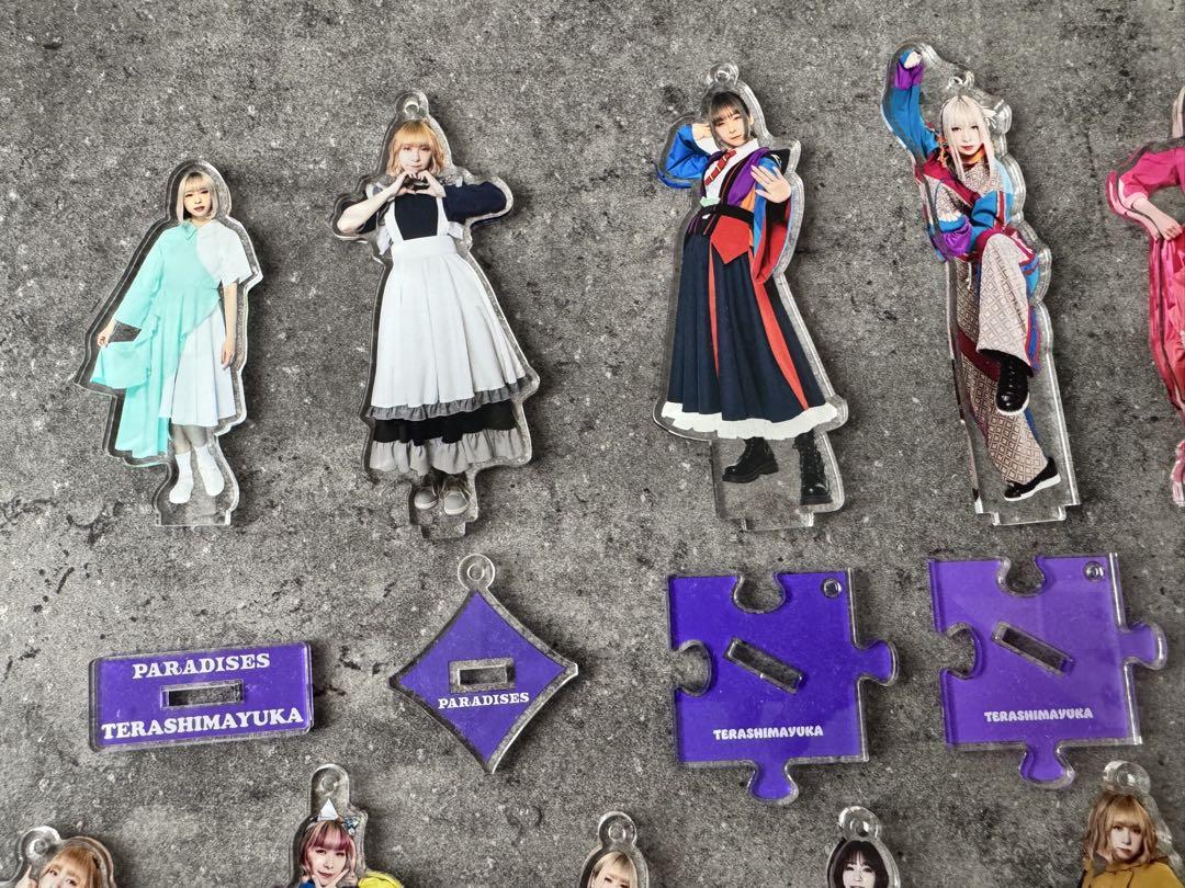 ギャンパレ テラシマユウカ アクスタ4点セット GANG PARADE ギャンパレ テラシマユウカ アクスタ まとめ売り