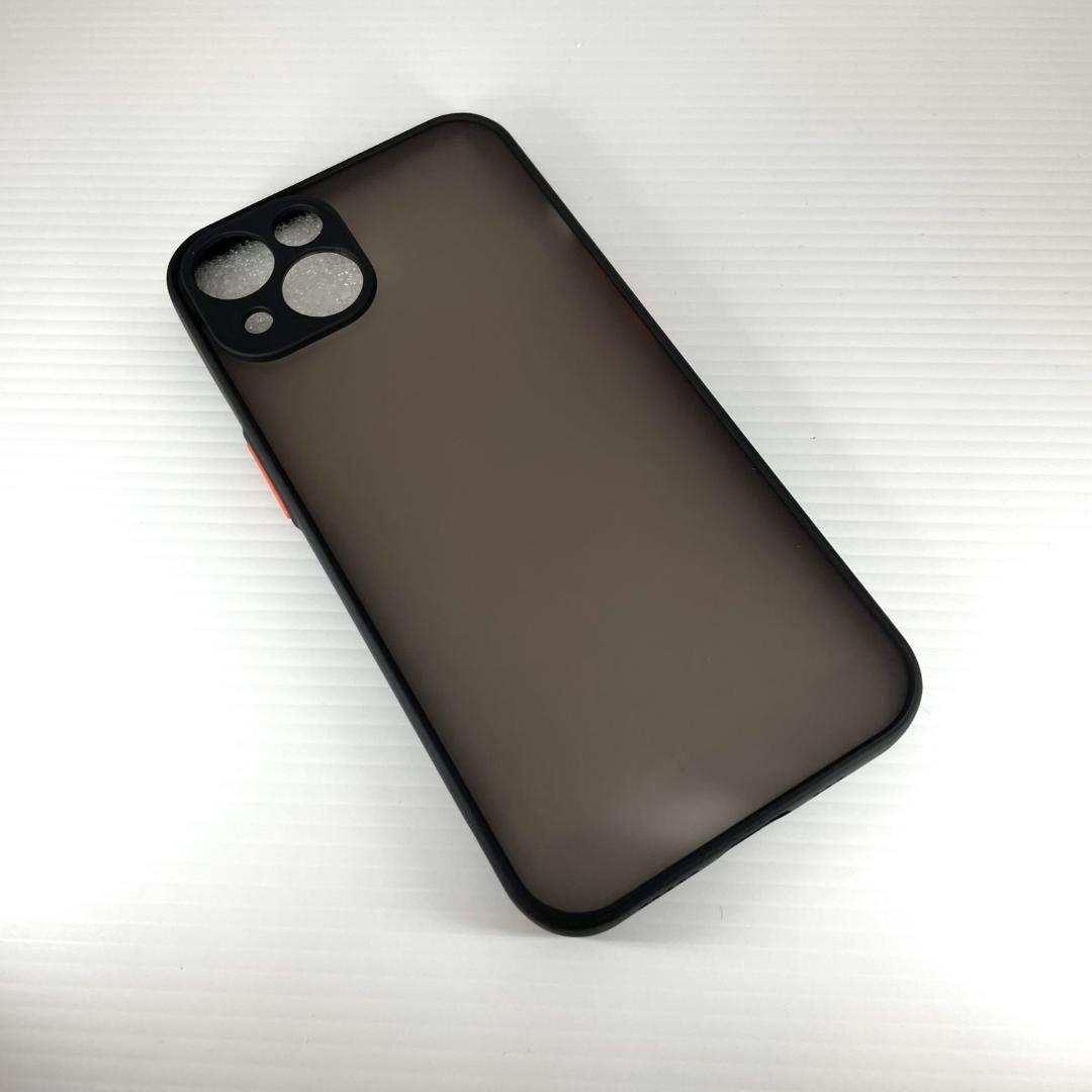 iphone13pro用ケースカバー青新品マットワイヤレス充電対応人気