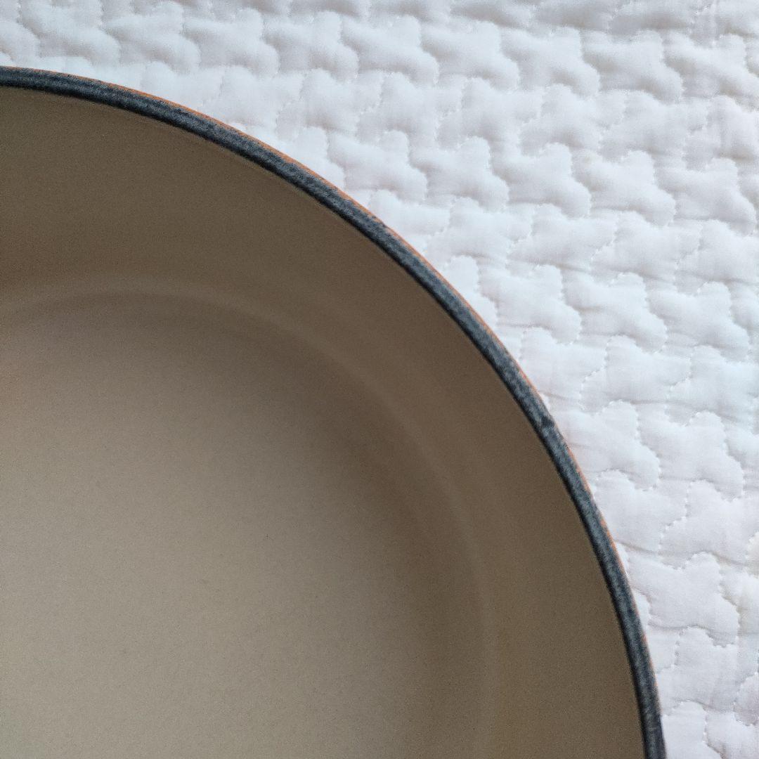 Le Creuset 両手鍋 オレンジ ルクルーゼ 22