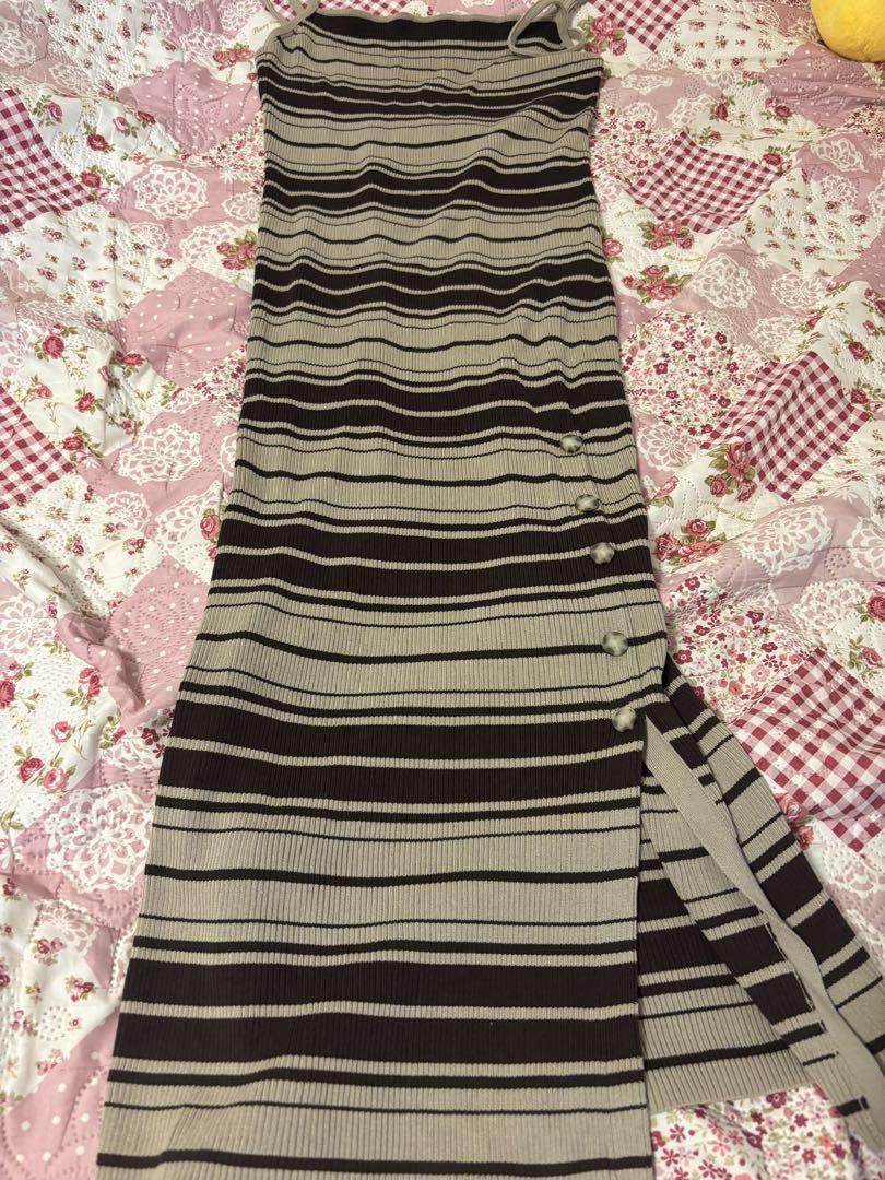 herlipto All Day Stripe Ribbed Knit Set