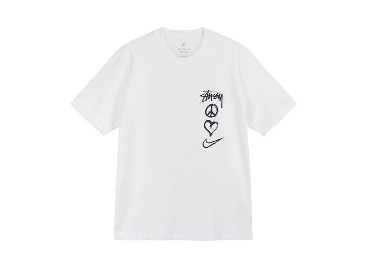 Nike × Stussy Peace,Love,Swoosh T-Shirt