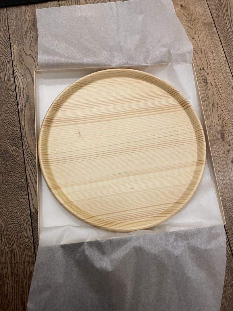 OKE-CRAFT 木製皿 大小セット