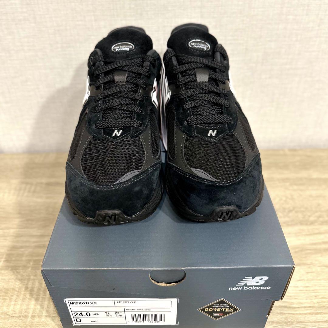 【新品】New Balance M2002RXX BLACK 24㎝ 完売 希少