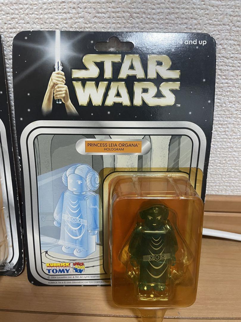 スターウォーズ キューブリック レイア、ボバフェット2個セット