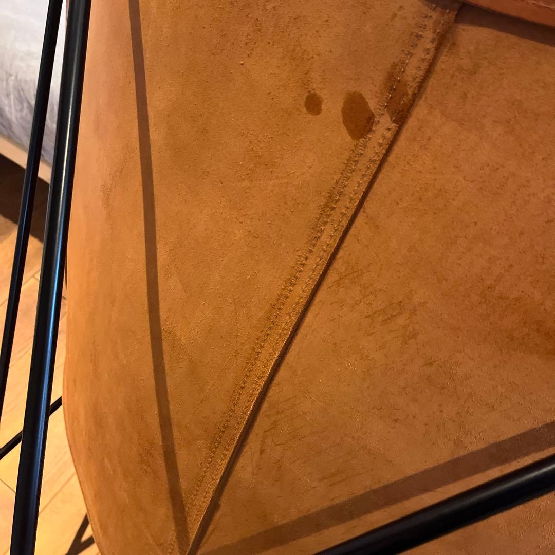 (ビンテージ) CUERO ブラウンレザー バタフライチェア (ビンテージ) CUERO ブラウンレザー バタフライチェア