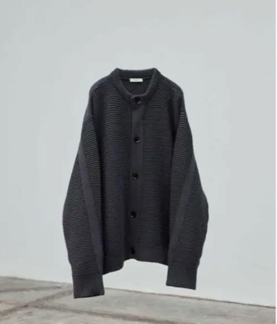 LIDNM LOOP YARN WIDE CARDIGAN