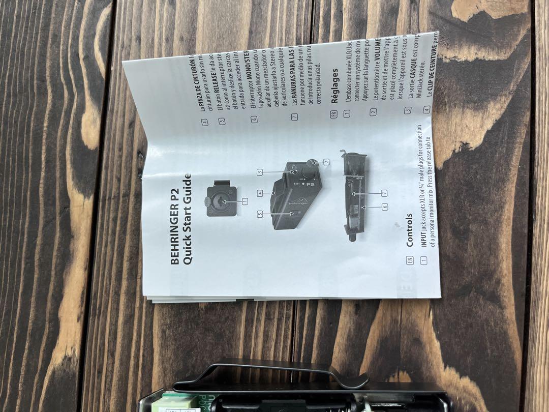 BEHRINGER ベリンガー イヤホンモニター