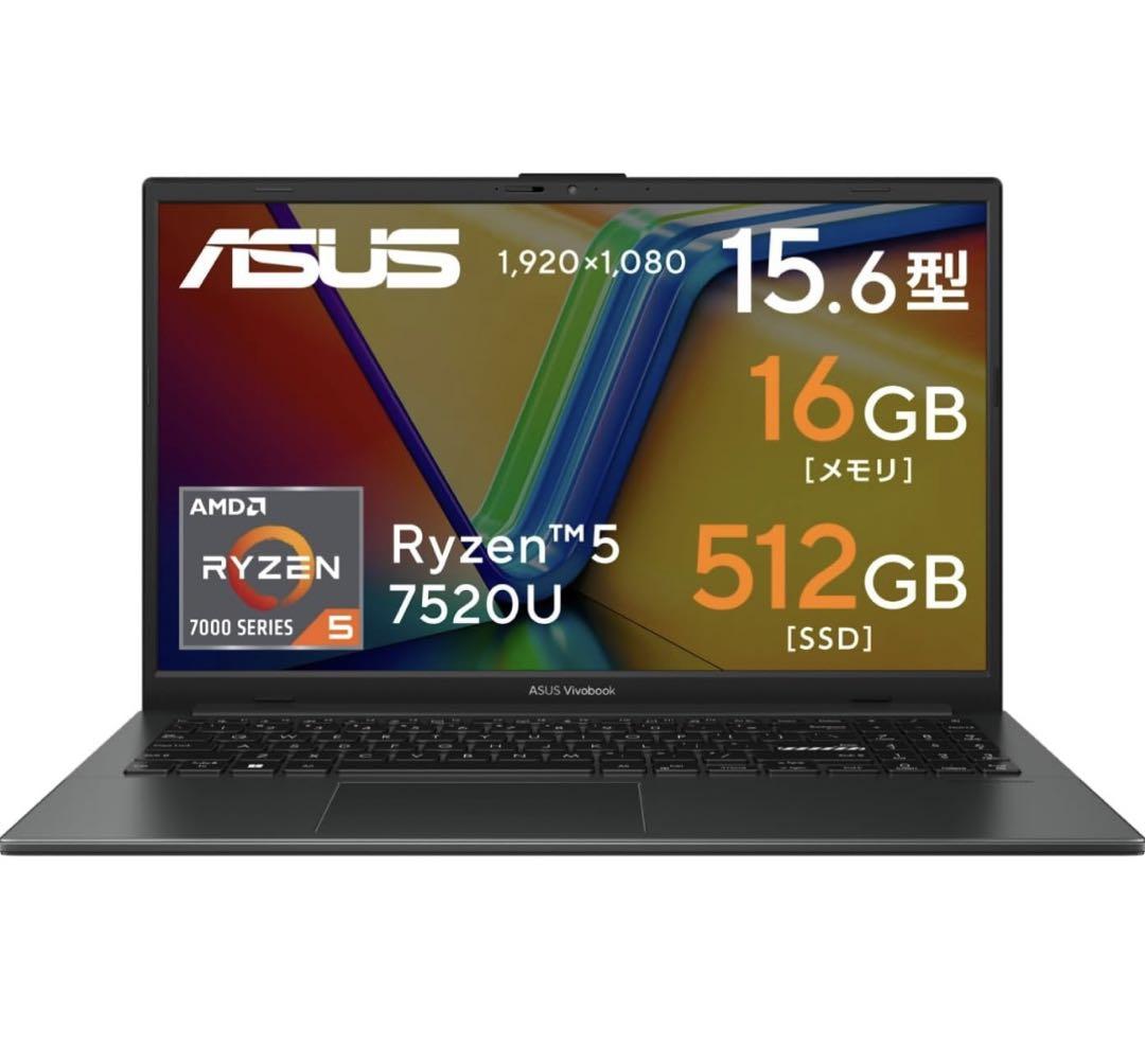 【商談中】ASUS ノートPC Vivobook Go 15 15.6インチ 画像4