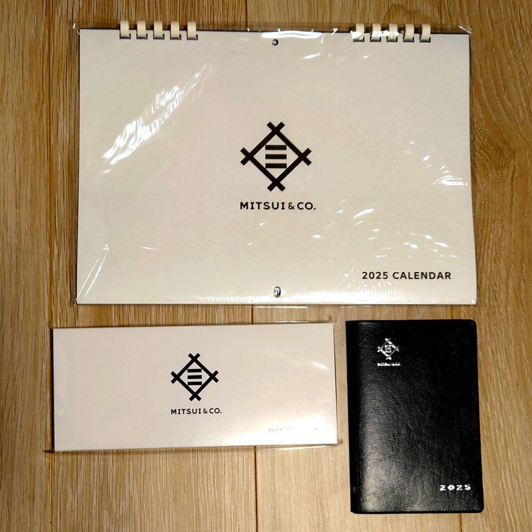 三井物産2025年壁掛けカレンダー・卓上カレンダー・スケジュール手帳
