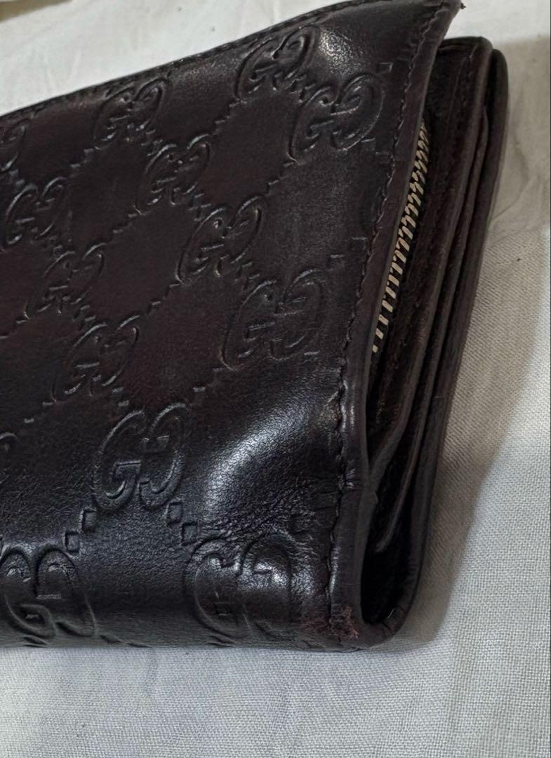 グッチ　長財布　USED