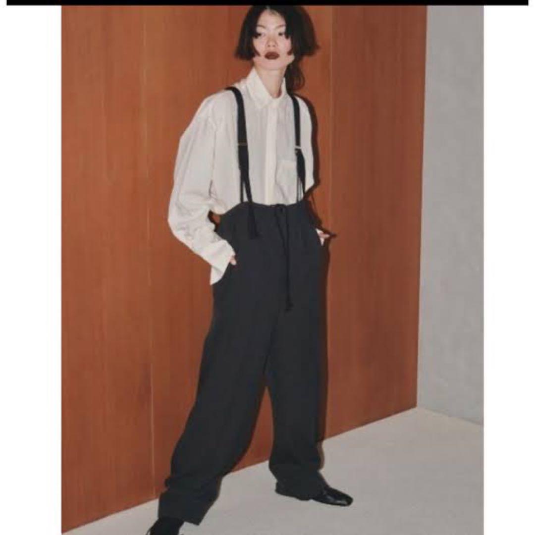 未使用todayful Suspenders Highwaist Pants S Suspenders Highwaist Pants（フルレングス）｜TODAYFUL