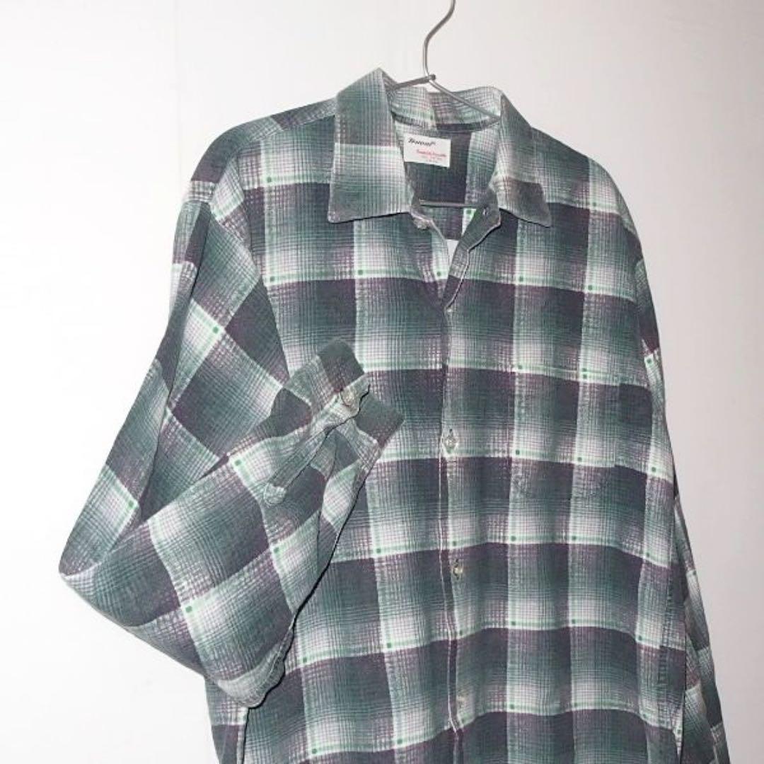 ▪️50’s TRUVAL VINTAGE SHIRT irJne-m25034353730 好評通販