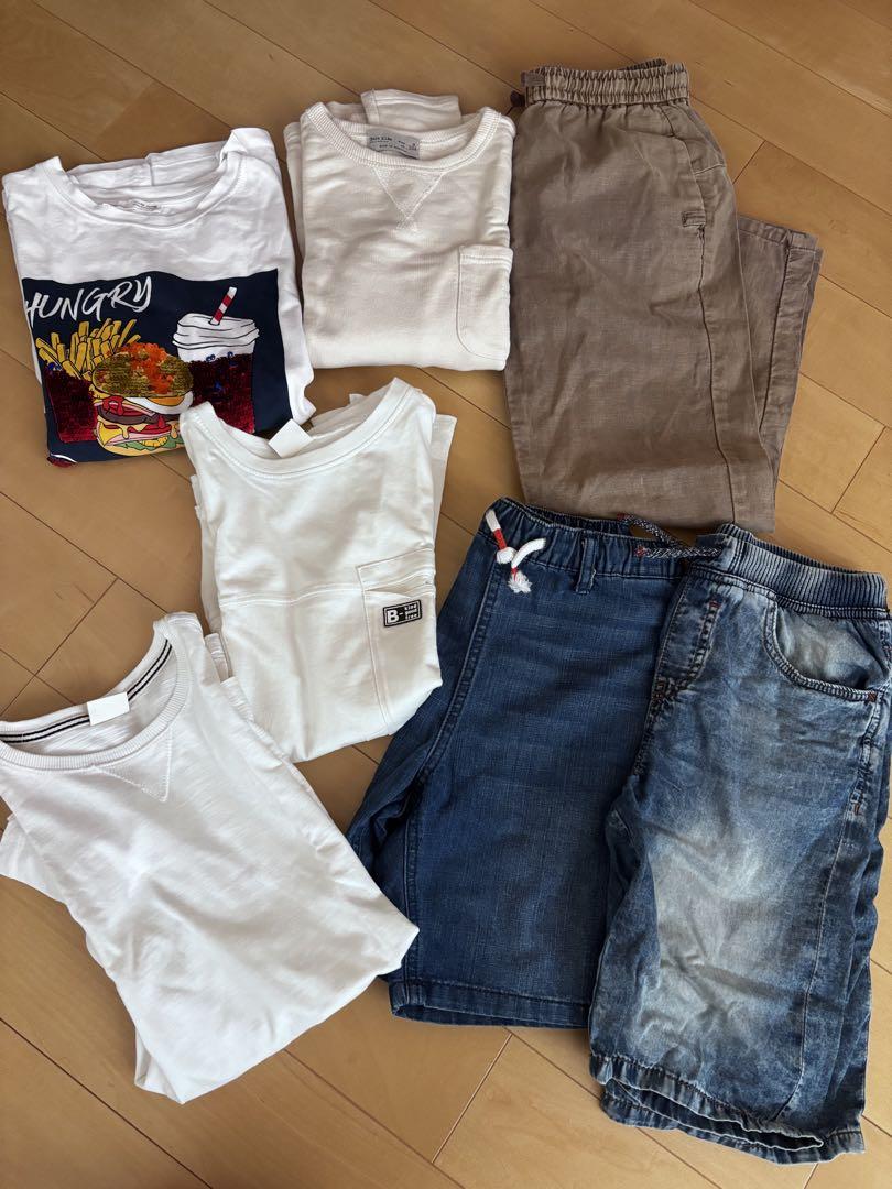 ZARA h&m ボーイズ　134cm 140cm 7点