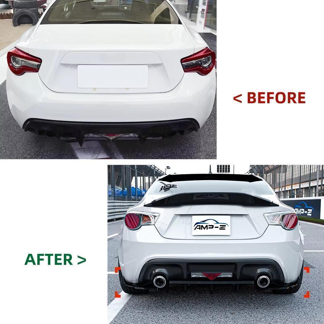 トヨタ 86 ZN6 BRZ ZC6 リアディフューザー リアバンパースポイラー