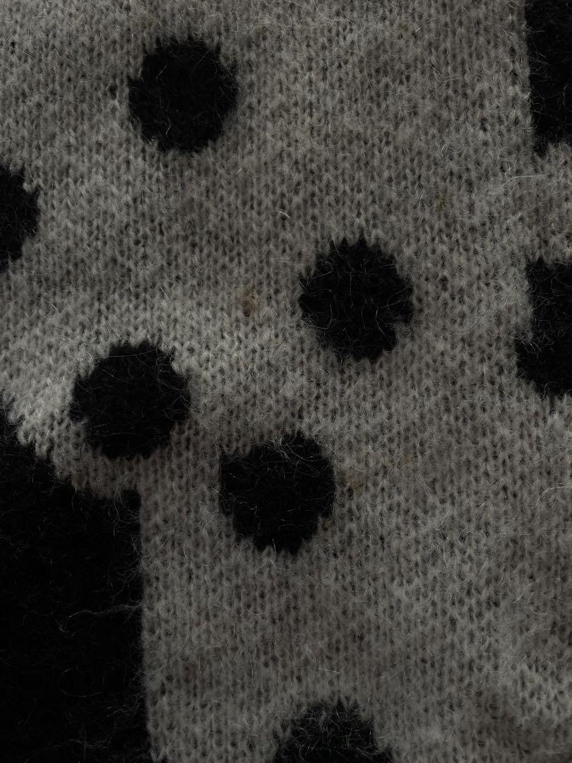 stussy dice mohair sweater knitヴィンテージ